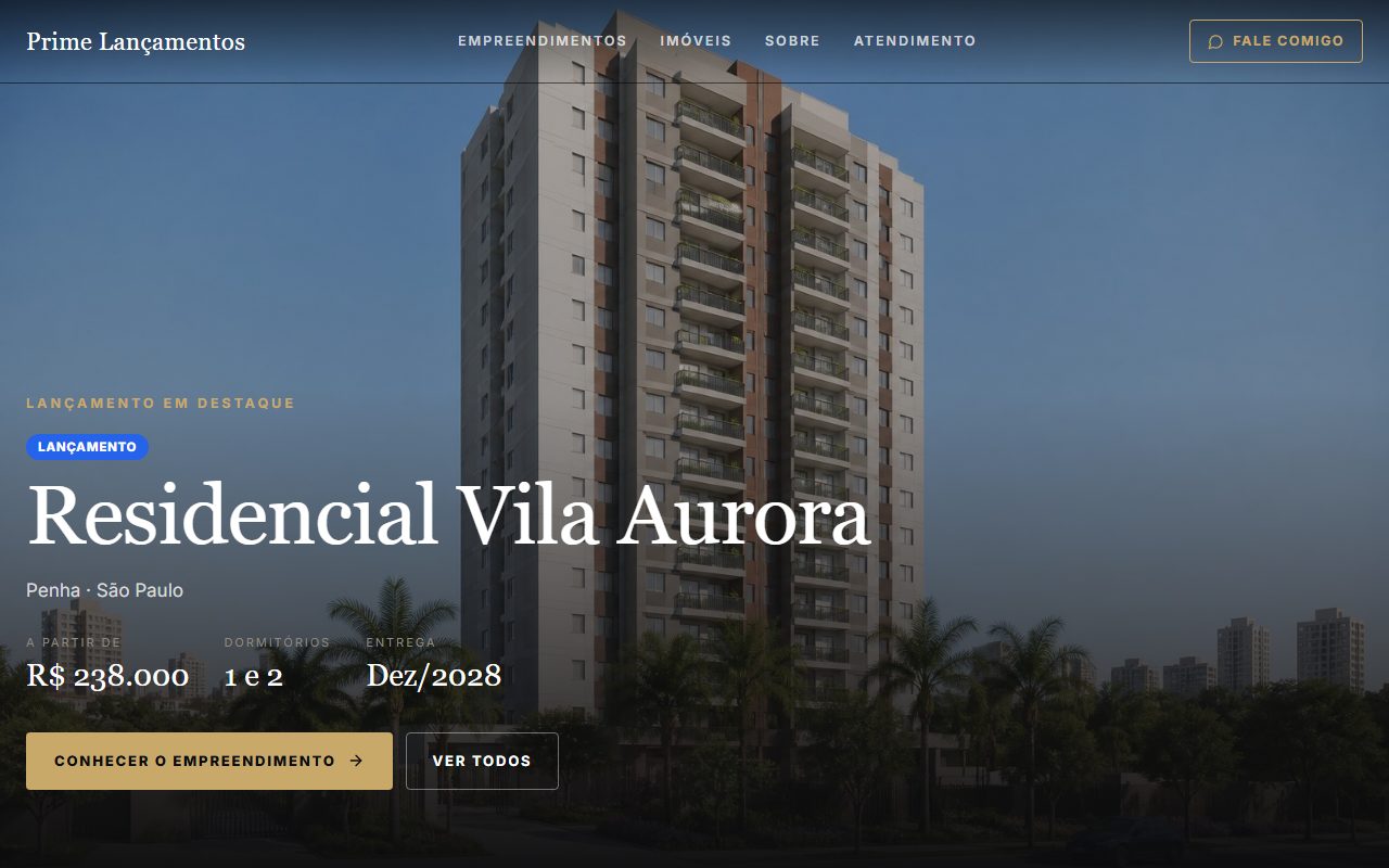 Modelo Lançamento Prime